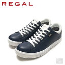 リーガル スニーカー メンズ ■ REGAL リーガル 51DL-BA ネイビーホワイトコートスニーカー GORE-TEX SURROUND（R） オールウェザー 【23ss】メンズスニーカー