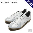 ジャーマントレーナー スニーカー メンズ ■ German Trainer ジャーマントレーナー1183 White ホワイトトレーニングシューズ 軍モノ ミリタリー ドイツ軍タナカユニバーサルモデル 復刻【23ss】レディース ユニセックス メンズスニーカー