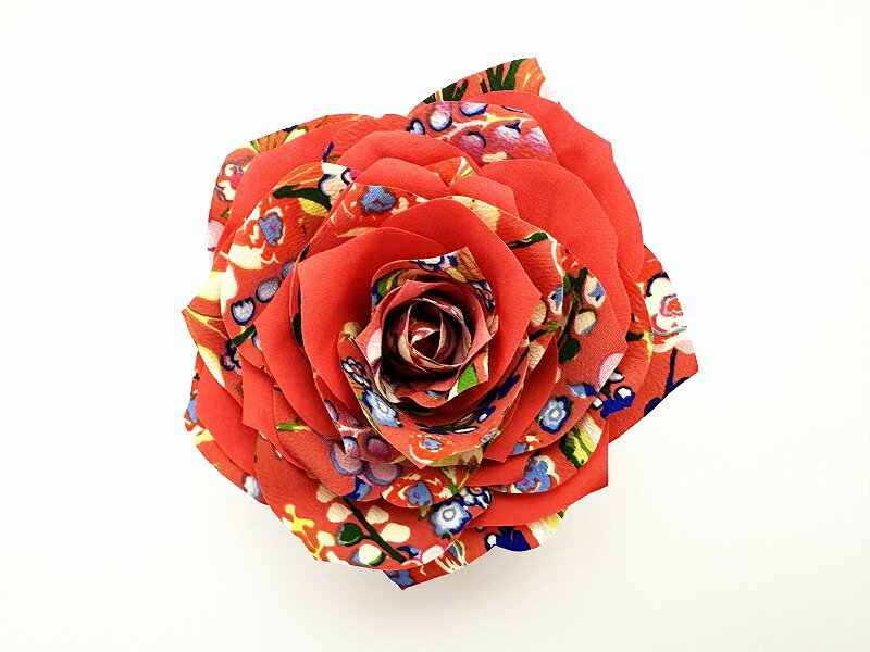 【1点モノ!】RT-2301【56】造花【フラメンコ用品】コサージュ 髪飾り フローレス 薔薇