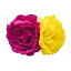 ブーケ造花　FF-4224　ピンク/イエロー【フラメンコ用品】コサージュ 髪飾り フローレス 薔薇