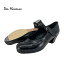 【現品】〈ドン・フラメンコ〉セミプロ 黒革　クバーノ3.5cm【普通幅（B)】【靴】【フラメンコシューズ】サパトス　zapatos