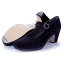 〈ドン・フラメンコ〉セミプロ/黒スエード【靴】【フラメンコシューズ】サパトス　zapatos
