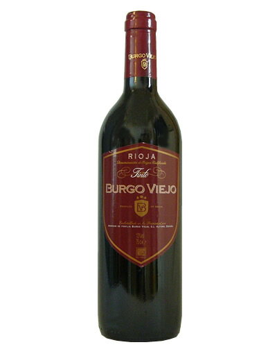 赤ワインではスペインを代表するリオハで、幻の逸品と呼ばれるこのブルゴビエホは、スペイン料理を一段と際立たせるでしょう。 一番熟成度の軽い、日常飲み用の商品です。 チーズや肉料理とともに。 飲みごろ14〜16℃。 ■商品名：赤ワイン　ブルゴビエホ・ティント　( Burgo Viejo Tinto ) ■内容量：750ml ■アルコール度数：13度未満 ■等級（格付）：DOC Rioja ■原材料：ブドウ（テンプラニージョ種85%、ガルナッチャ種10%、カリニャン種5%）、酸化防止剤（亜硫酸塩） ■原産国：スペイン産　リオハ地方 ※当商品は、輸入の際には定温コンテナ(Reefer)を利用しています。 ※輸入品ですので、ラベル・ボトルなどに突然の変更があります。 ※ヴィンテージは、在庫終了次第、次のヴィンテージになります。