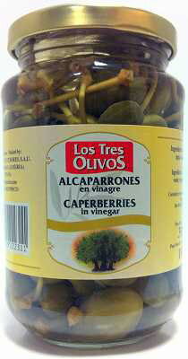 ケーパーの花が咲き終わった後に成長した果実を漬け込み自然発酵させたものです。程よい酢加減と塩加減、シャキっとした歯ごたえで、ワインにもよく合います。一度食べだすと止まらなくなる、大人のおつまみ。脂っこいお料理の添え物にも最適です。 ■品名：ケッパーベリー ( Alcaparrones finos en vinagre )■原材料：ケッパーの実、水、塩、食酢、酸化防止剤■内容量：350g(固形量：160g)■原産国：スペイン■お届け：常温便でお届けします。冷蔵便との同梱が可能です（冷蔵便送料となります）。 「ケッパーベリー」のケース販売はこちら。 【ケイパー】【ケッパーベリー】【ケーパー】 【canned】【el faro】ピンチョスとは、スペイン語で「楊枝」という意味で、 ひとくちサイズのお料理を楊枝に刺したり、パンにのせて 手で食べられるようにしたおつまみのことです。 ナイフ・フォークを使わずスマートに食べられるので、 最近ではパーティーに取り入れられることも増えています。 楊枝に刺す。パンにのせる。 ただそれだけのことなのに、 そこに作り手のセンスやアイデアが発揮されて、 手軽なのに手抜きに見えない、頼もしいメニューなのです。 おうちで楽しむ晩酌や、急なおもてなしにも大活躍。 地中海の香りあふれる食材たちで、 あなただけのオードブルを演出してください♪このページの商品は、送料無料にてケース販売も行っております。まとめ買いや業務使用にご利用ください。