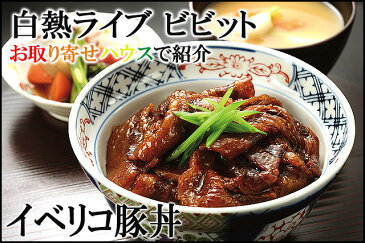 元祖豚丼！≪送料無料≫イベリコ豚丼500g（4-5人前）（ベジョータ）[楽天うまいもの大会 豚丼 豚肉 豚丼の具] お歳暮 肉 ギフト グルメ 芸能人お取り寄せグルメランキング ご飯の友 のし 名入れ 可 お歳暮ギフト お肉