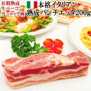 プロの隠し味 熟成 パンチェッタ ブロック 200g 不定貫 スペイン産 加熱用 生ベーコン 塩漬け 豚バラ肉 熟成肉 冷凍 通販 おすすめ 作り方 パスタ ピ...