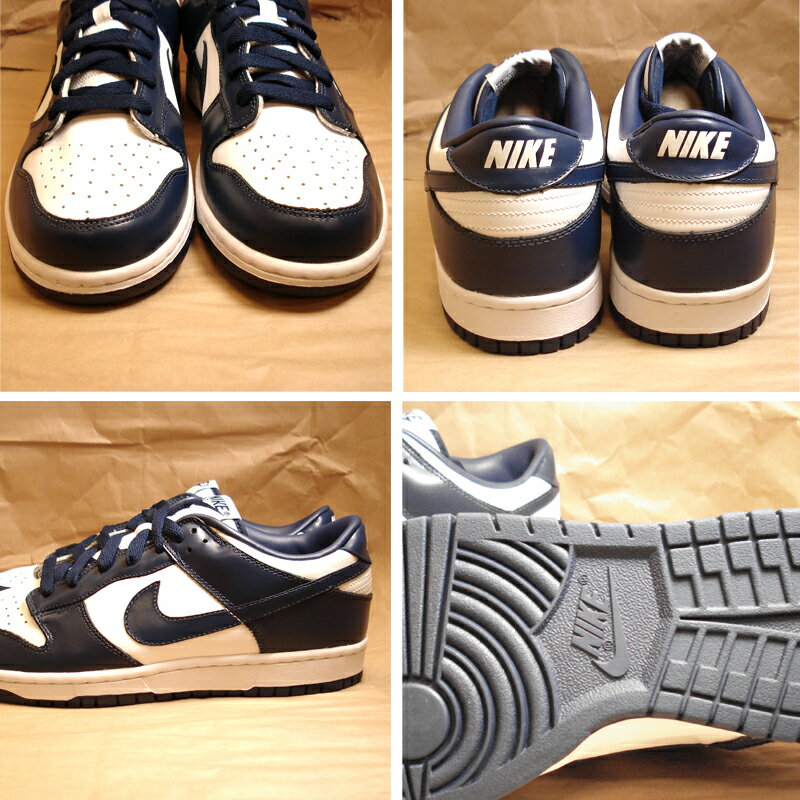 【楽天市場】NIKE DUNK LOW CLナイキ ダンク ロー クラシックホワイト/ミッドナイトネイビー304714 142 送料無料：靴の