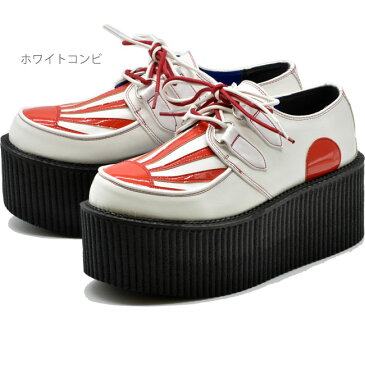 ヨースケ YOSUKE ラバーソール 厚底 レディース クリーパー おじ靴 ハイソール 2810103