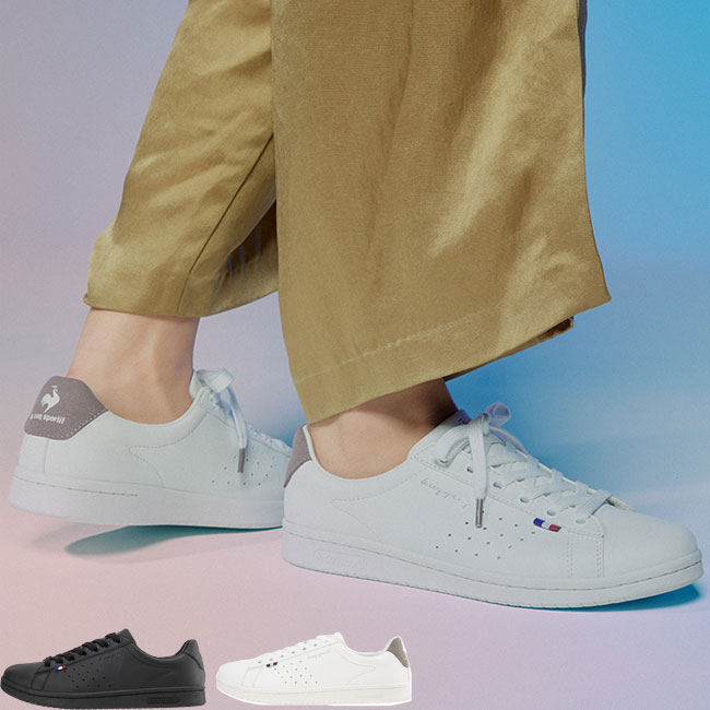 ルコック スポルティフ le coq sportif ライフスタイル スニーカー ラ ローラン SL LA ROLAND SL レディース 23cm-25cm QL1VJC02のサムネイル