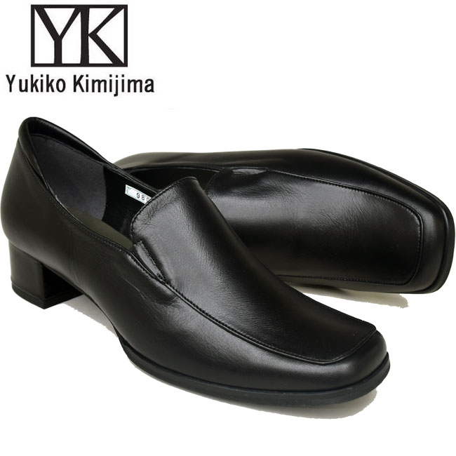 ユキコ キミジマ Yukiko Kimijima パンプス レディース 本革 レザー スクウェアトゥ9800