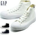 ギャップ GAP スニーカー レースアップ ハイカット レディース メンズ 23cm-28cm GPU22202