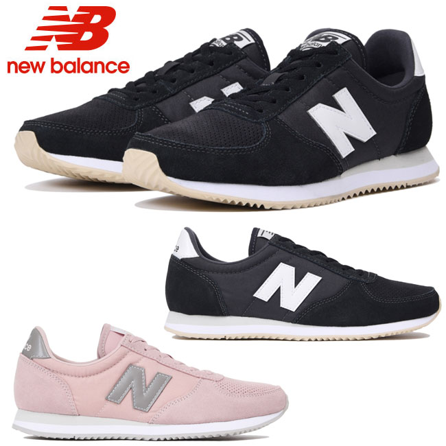 ニューバランス new balance スニーカー スエード レザー レディース ブラック ピンク WL220 TD TE セール