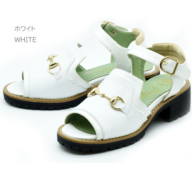 【クーポン対象品】 ヨースケ YOSUKE 厚底サンダル ストラップサンダル ビット レディース 全4色 S-LL 4450010 セール ibeshoes-10016107 靴の専門店アイビー サンプル画像3