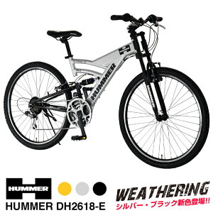 ޥƥХ 26 ̥ߥե졼 18® W饦 Wڥ󥷥 ҥ륿ץե ֥å/СϽ˶˶ ̶ ̳  HUMMER(ϥޡ) DH2618-E