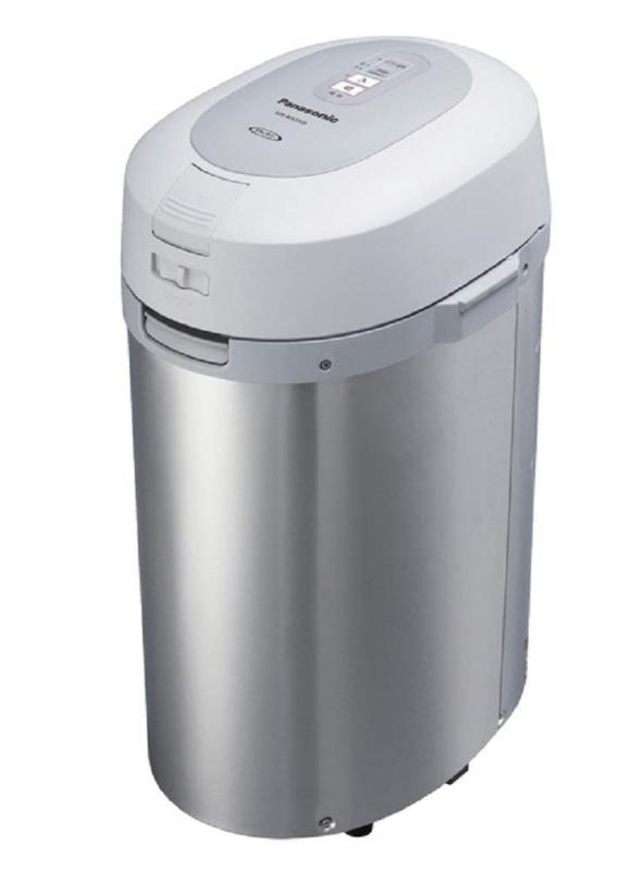 【助成金対象】パナソニック 生ゴミ処理機 家庭用 コンポスト 温風乾燥式 6L シルバー MS-N53XD-S