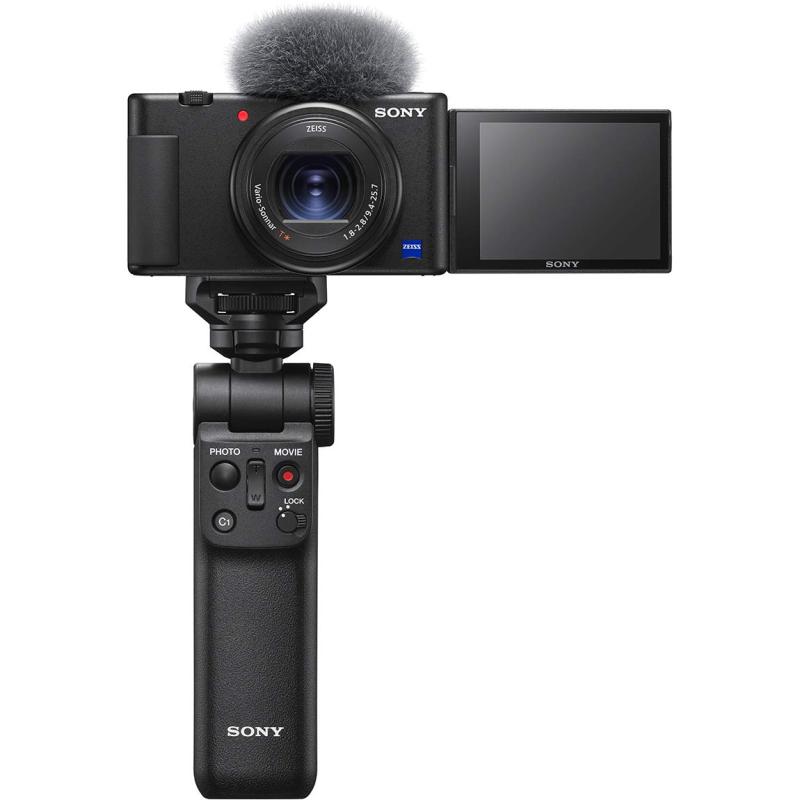 ˡ(SONY) ѥȥǥ륫 VLOGCAM Vlogѥ ZV-1 塼ƥ󥰥åץå(Ʊå:GP-VPT2BT֥åХåƥ꡼ѥå+1) ɥ꡼° 24-70mm F1.8-2.8 