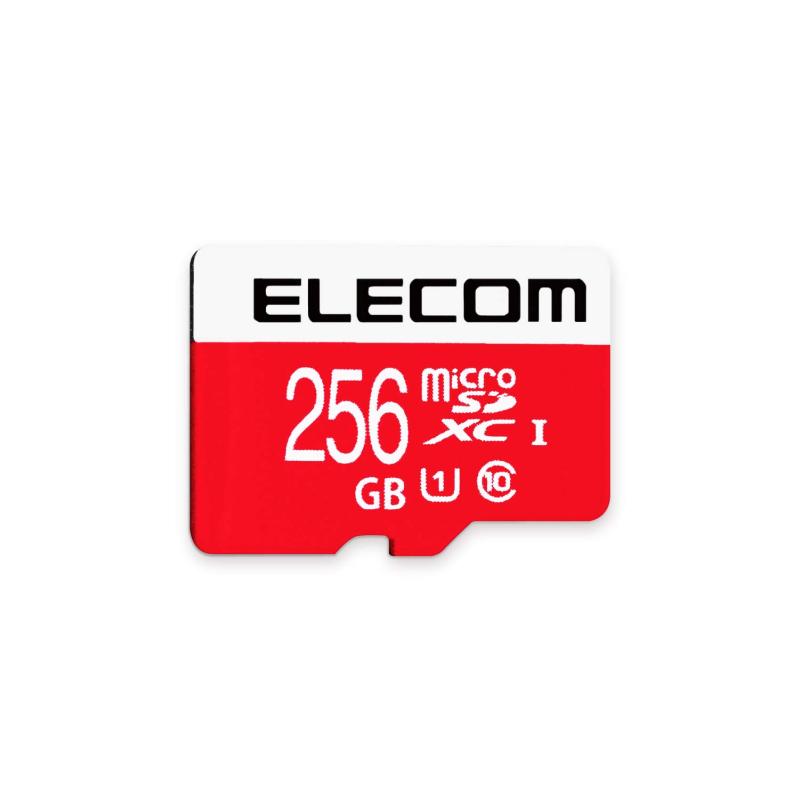 エレコム microSDXCカード 256GB UHS-I/U1/Class10 NINTENDO SWITCH動作検証済み GM-MFMS256G