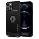 Spigen iPhone12Pro ケース iPhone12 ケース 米軍MIL規格取得 耐衝撃 TPU ソフトケース カメラ保護 衝撃吸収 傷防止 Qi充電...