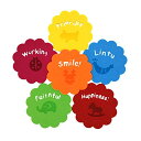 MinniLove コースター 吸水コースターセット 可愛い動物 超吸水 丸型 耐熱性 高耐久性 滑り止め 断熱パッド (6セット-可愛い動物)