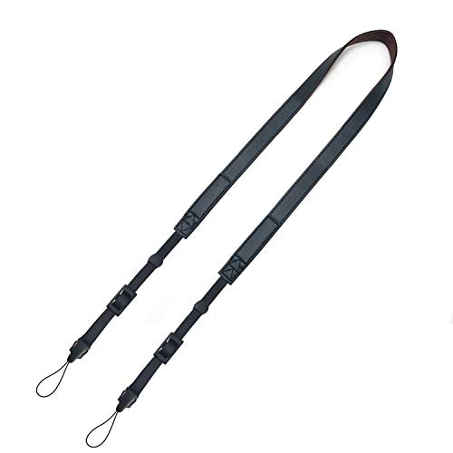 CHMETE カメラネックショルダーベルトストラップ (革)