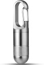 TISUR ピルケース チタン 薬ケース 防水型 カプセル キーホルダー携帯用 小物入れ 野外用 (シルバー/S)