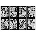 ステッカーおしゃれ ステッカー可愛い アルファベット ステッカー シール かわいい 高精細画像 DIYステッカーノート パソコン 自転車 スーツケース スノーボード ヘルメッ トギター ステ ッカー セット 日記 防水ステッカ 8枚 カーブド