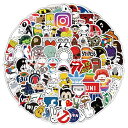 Haorange ステッカーセット おしゃれ 人気 ブランド Logo ファッションブランド シール ステッカー おしゃれ 180枚 3-5cm DIY ステッカー 自転車 ヘルメット パソコン スーツケース 手帳 水筒 ヘルメット パソコン 携帯 ノート 車 オートバイ適用