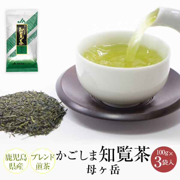 煎茶 母ヶ岳 100g×3 鹿児島茶 お茶 緑