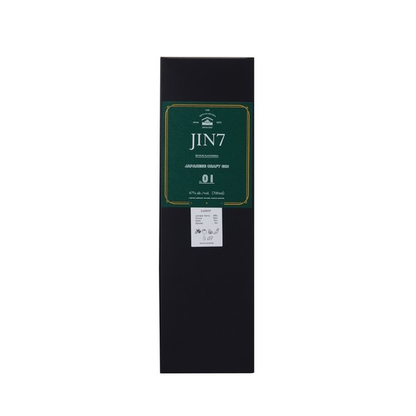 JIN7 series 01 ジャパニーズ 国産 クラフトジン 大山甚七商店 700ml 47度 送料無料