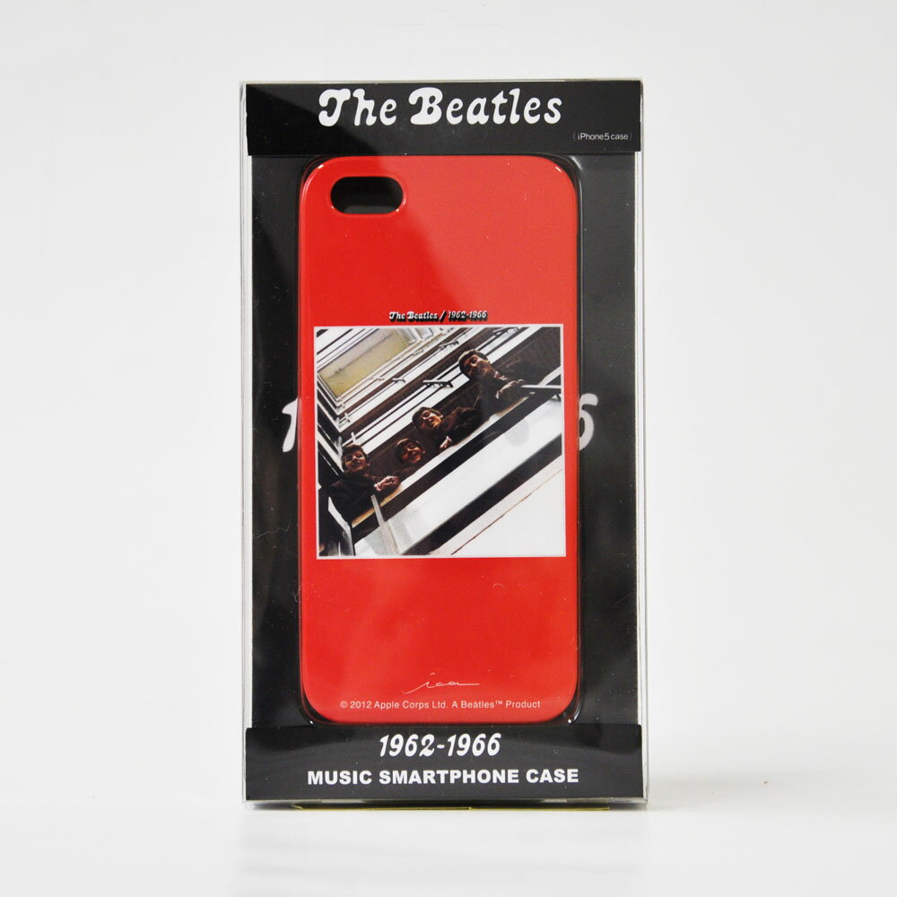 【ザ ビートルズ公式商品】iPhone5/5Sケ−ス＿The Beatles／1962−1966（通称「赤盤」）