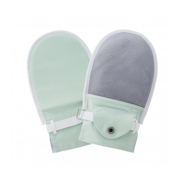 Rakuten - フドーてぶくろ No.5（1枚入）Mサイズ／グリーン（竹虎）105825 甲側メッシュ・交換可能なベルトカバー付
