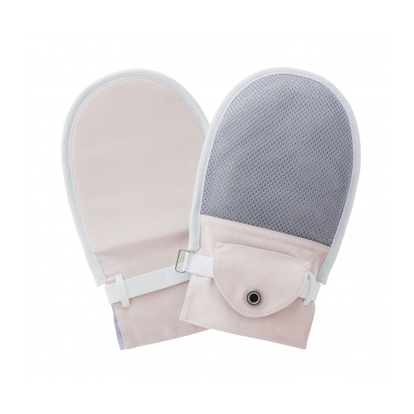 Rakuten - フドーてぶくろ No.5（2枚入）Lサイズ／ピンク（竹虎）105838 甲側メッシュ・交換可能なベルトカバー付