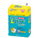 【ケース販売】PUサルバ Lパッドスーパー30枚×4袋入(白十字)約2回分吸収 33003