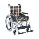 スタンダードモジュール車いす SMK50 座面幅40cm/グリーンベージュ(マキテック)SMK50-4043GB 自走式車いす・背折れタイプ(4)