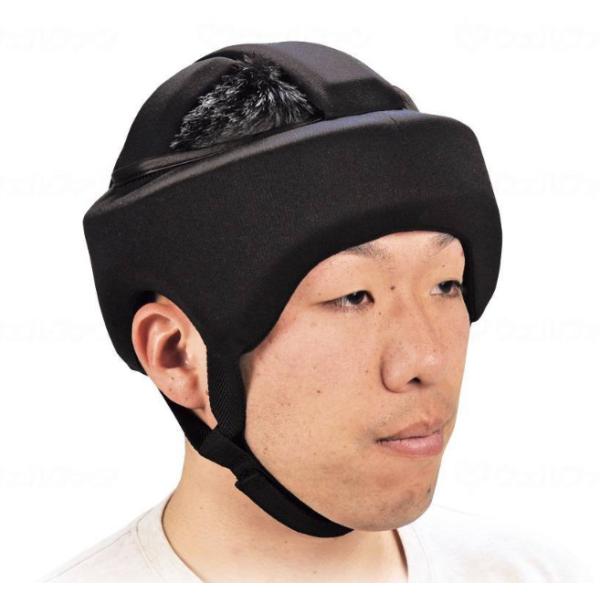 ヘッドガードフィット KM-30（頭部保護帽）L-LLサイズ／ブラック（キヨタ）