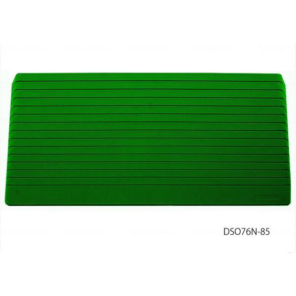 ダイヤスロープN 屋外用／幅76cm・解消高さ8.5cm・勾配度数14度（シンエイテクノ）DSO76N-85　硬質ゴム..