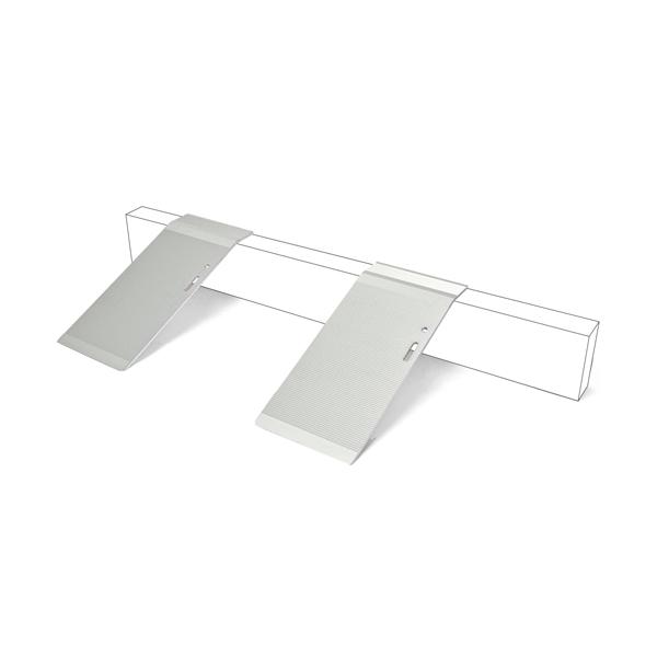 安心スロープ 携帯用／2枚組（カドヤ）680K