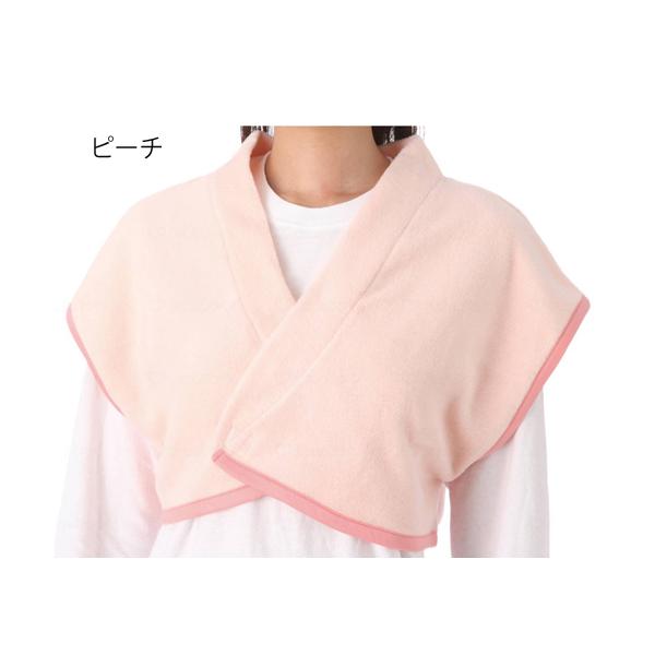 フリース おやすみベスト フリーサイズ／ピーチ（神戸生絲）No.96