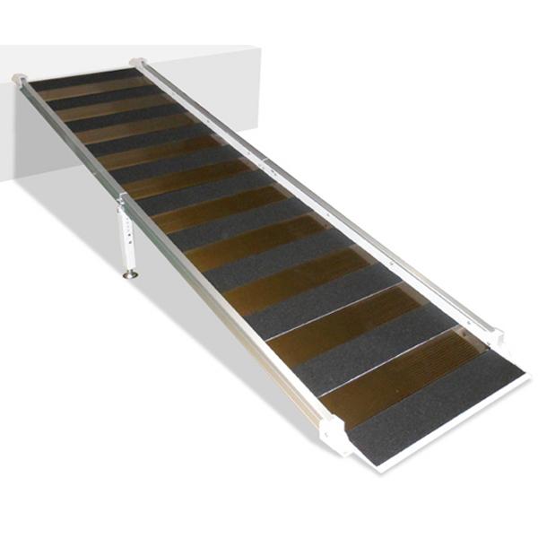 ユニスロープ／ロングタイプ L2700（シンドー）対象段差31〜38cm・専用スライド支柱Sサイズ付き