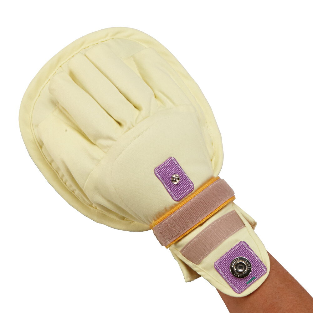 プライム クッション ひらい手(1個入)/1796(エンゼル)ミトン型手袋