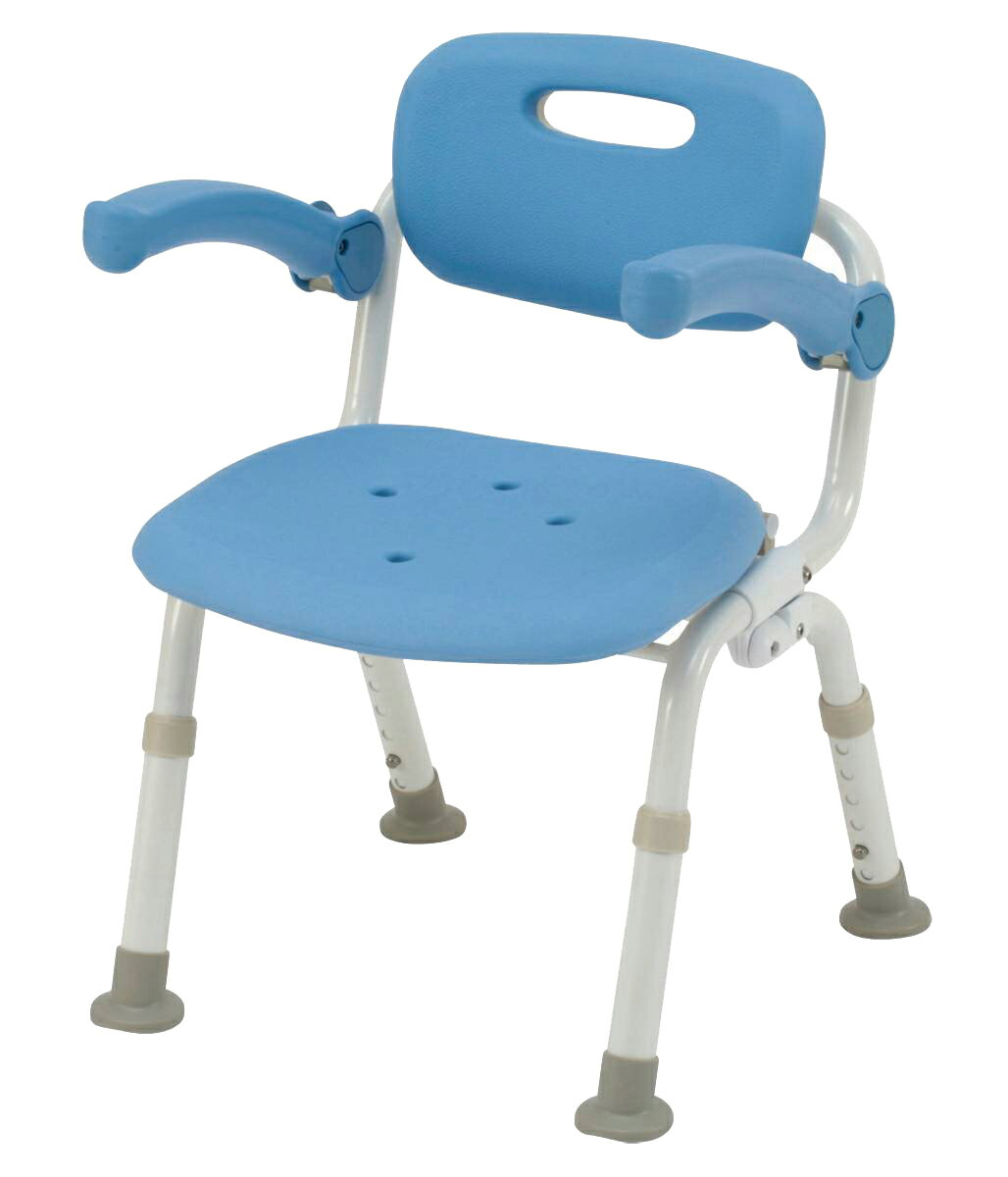 シャワーチェア [ユクリア] コンパクトSPおりたたみN／ブルー（パナソニックエイジフリー）