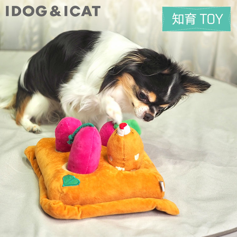 【 猫 おもちゃ 】iCat 知育おもちゃ 芋掘り アイキャット 【 布製 ぬいぐるみ ド...