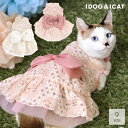 【 ドレス 猫 服 】iDog ウェディング風レースワンピ メール便OK【 結婚式 ウェディング お祝い 記念 パーティー 制服 犬の服 アイドッグ ドッグウェア ペットウェア 犬 服 ねこ ネコ 猫 猫用 idog 楽天 】【 あす楽 翌日配送 】