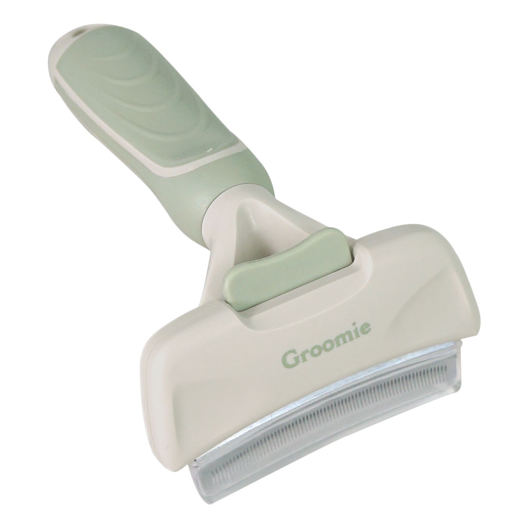 【決算感謝マラソン セール ★30％OFF】【 猫 ブラシ 】IDOG&ICAT Groomie アンダーコートリムーブ Mサイズ グルーミー アイドッグ 【 グルーミング アンダーコートヘアブラシ ケアブラシ コーム ねこ 猫 長毛 毛玉 換毛期 】 2
