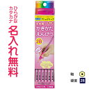 右手用 かきかた六角軸 えんぴつ2B(プニュグリップ付) ピンク 【zkanz】