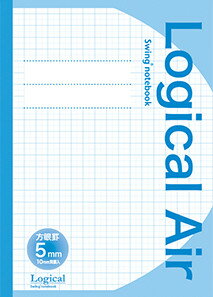 ナカバヤシ B5・方眼ノート・5mm方眼・10mm実線・ブルー 練習帳 ノート
