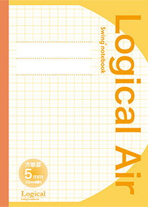 ナカバヤシ B5・方眼ノート・10mm方眼・10mm実線・イエロー 練習帳 ノート