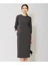 【SALE/30%OFF】【セットアップ対応・洗える】コットンコンプレッシャー ストレートワンピース ICB アイシービー ワンピース・ドレス シャツワンピース...
