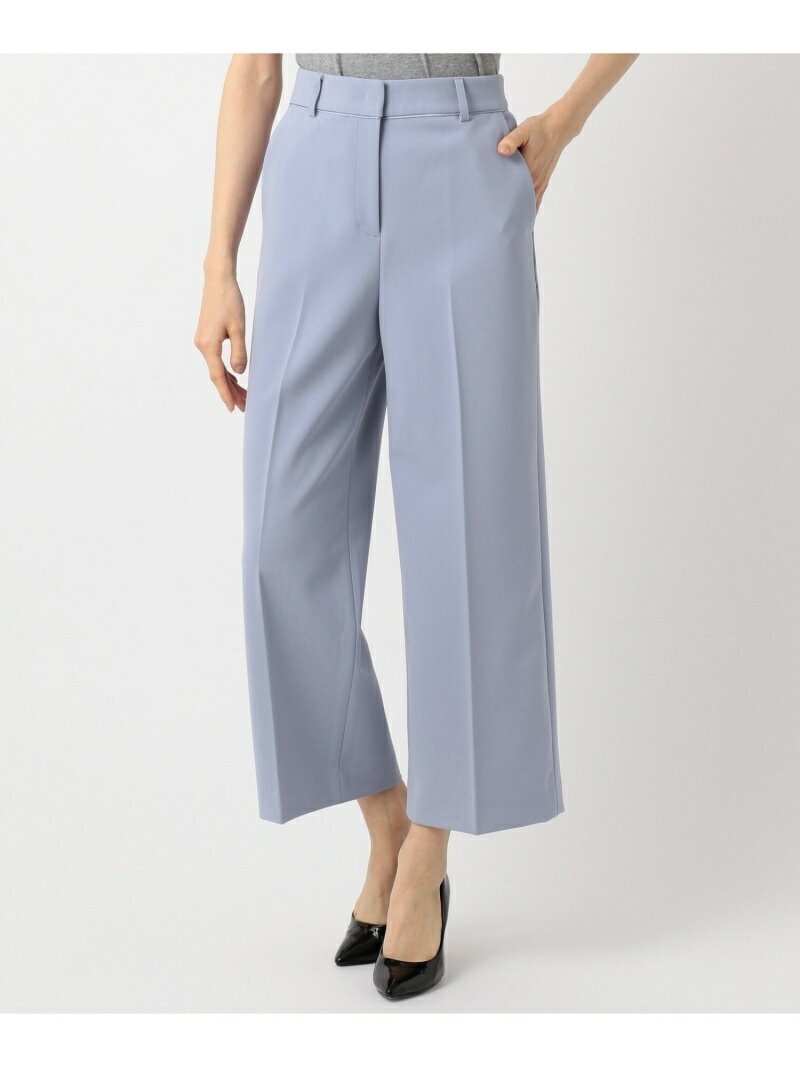 【SALE／70%OFF】【VERY3月号掲載】Compact Double Cloth ワイド パンツ ICB アイシービー パンツ その他のパンツ ブラック ブルー ホワイト【RBA_E】【送料無料】[Rakuten Fashion]のサムネイル