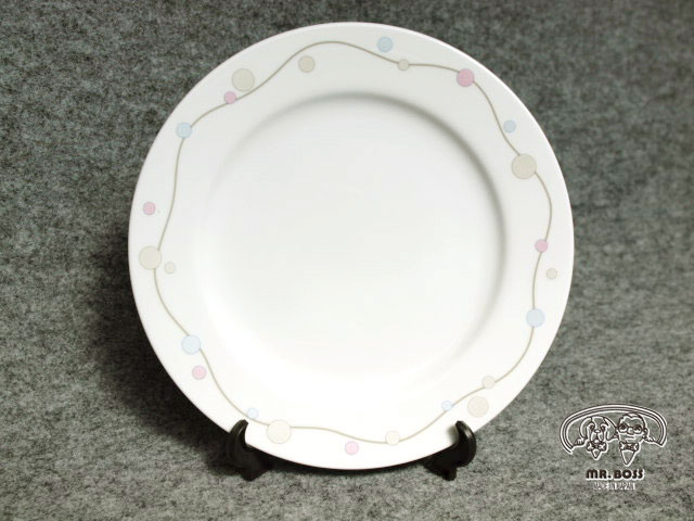 樂天商城 - カラードシルキー&reg　リム型ミート皿1枚